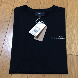 アーペーセー(A.P.C)のA.P.C  Tシャツ　黒　(Tシャツ(半袖/袖なし))