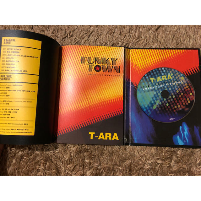 T-ARA 5th Album Funkytown エンタメ/ホビーのCD(K-POP/アジア)の商品写真