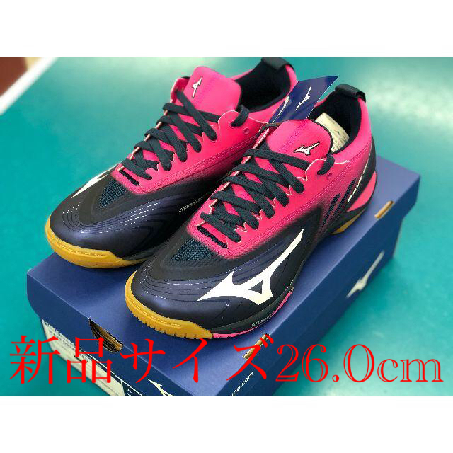 MIZUNO(ミズノ)の卓球 シューズ 新品 ミズノ ウェーブドライブNEO 26.0cm スポーツ/アウトドアのスポーツ/アウトドア その他(卓球)の商品写真