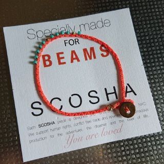 ビームス(BEAMS)のSCOSHA ﾜｯｸｽｺｰﾄﾞﾌﾞﾚｽﾚｯﾄ BEAMS・Rom Herman(ブレスレット/バングル)