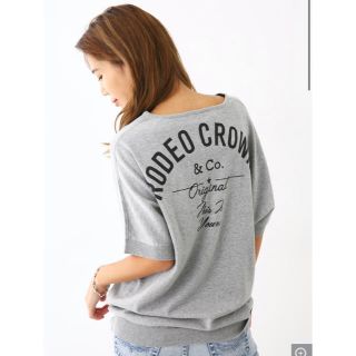 ロデオクラウンズワイドボウル(RODEO CROWNS WIDE BOWL)のロデオ ニットトップス(Tシャツ/カットソー(半袖/袖なし))