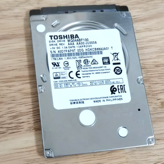 トウシバ(東芝)の東芝 HDD(2.5インチ) 1TB MQ04ABF100(PCパーツ)