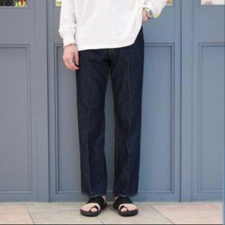 オーラリー  HARD TWIST DENIM 5P PANTS INDIGO(デニム/ジーンズ)