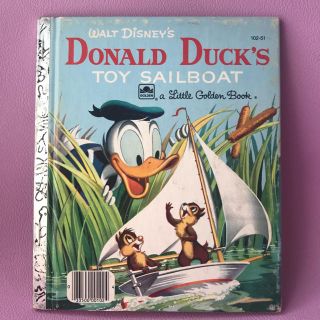 ディズニー(Disney)のドナルドダック　チップとデール　80's  ヴィンテージ  英語絵本(絵本/児童書)