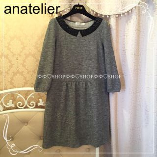 アナトリエ(anatelier)のクチュール♡襟レースワンピース(ミニワンピース)