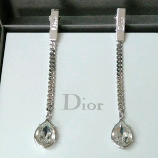 ディオール(Dior)のbizi様専用美品Diorクリスタルビジューイヤリング(イヤリング)
