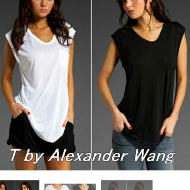 Alexander Wang(アレキサンダーワン)のT by alexander wang アレキサンダーワン Tシャツ2点セット レディースのトップス(Tシャツ(半袖/袖なし))の商品写真