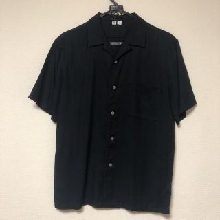 ユニクロ(UNIQLO)のUNIQLOu ユニクロ　半袖オープンカラーシャツ (シャツ)