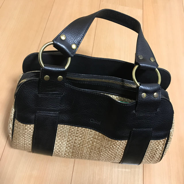 若者の大愛商品 Chloe - chloe'かごバッグ かごバッグ/ストローバッグ 2020年のクリスマス クロエChloeショルダーバッグマーシー♡エトゥープ×ゴールド金具 ハンドバッグ