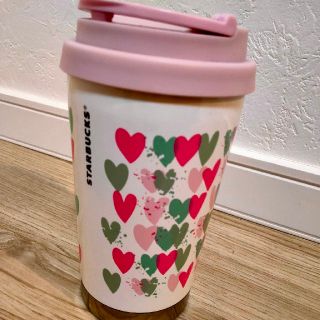 スターバックスコーヒー(Starbucks Coffee)のバレンタイン2018ステンレスtogoロゴタンブラーハート355ml(タンブラー)