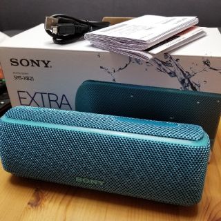 ソニー(SONY)の美品☆SONY SRS-XB21 Bluetoothスピーカー　防水　重低音(スピーカー)