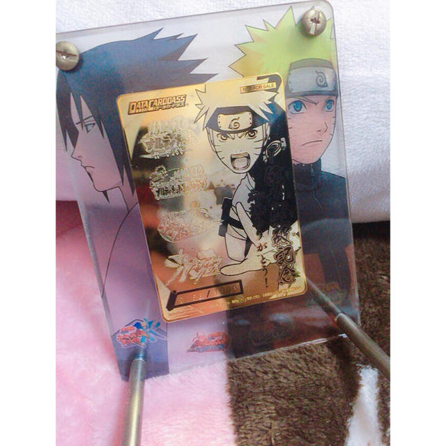 BANDAI(バンダイ)の【希少】NARUTO 1億枚突破記念　盾 エンタメ/ホビーのアニメグッズ(カード)の商品写真