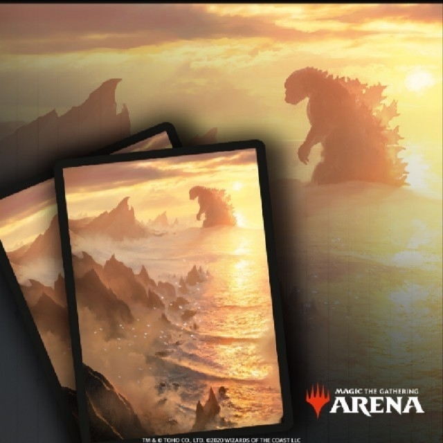 マジック：ザ・ギャザリング(マジックザギャザリング)のMTG Secret Lair Godzilla Lands ゴジラ土地 エンタメ/ホビーのトレーディングカード(シングルカード)の商品写真