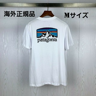 パタゴニア(patagonia)の夏物10%offセール　patagonia　半袖Tシャツ　ホワイト　Mサイズ(Tシャツ/カットソー(半袖/袖なし))