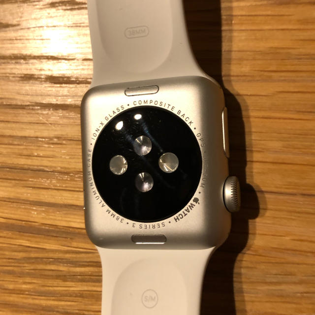 Apple Watch - AppleWatchSeries3(GPS)- 38mm シルバーアルミオマケ付の通販 by takeko｜アップルウォッチならラクマ 好評新品