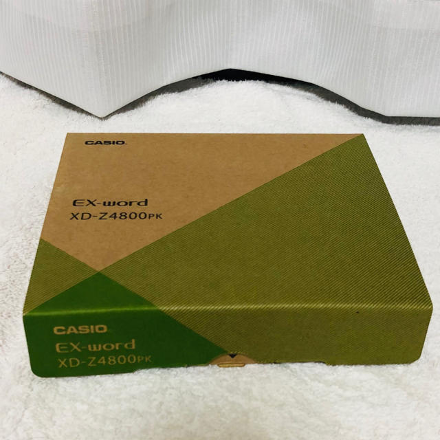 新品】CASIO EX-word 電子辞書 XD-Z4800PK GSHRU7onuV