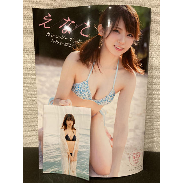 えなこ　カレンダーブック(生写真付き) エンタメ/ホビーのタレントグッズ(アイドルグッズ)の商品写真