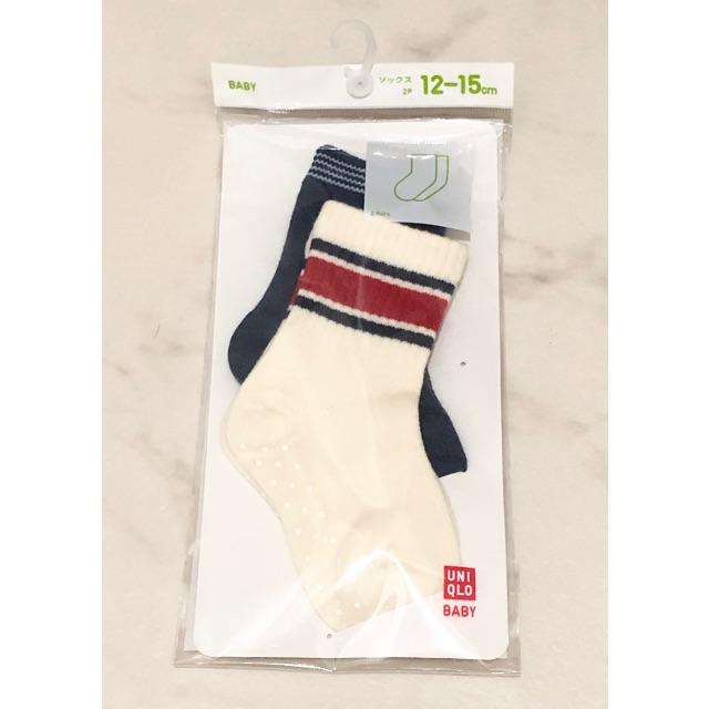 Uniqlo 新品 ユニクロ ベビー靴下 2足組 12 15cmの通販 By フォロー割あり Tom S Shop ユニクロならラクマ