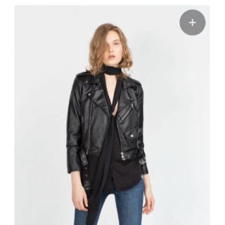 ザラ(ZARA)の65%OFF！2回着用✦ザラ/ライダース(ライダースジャケット)