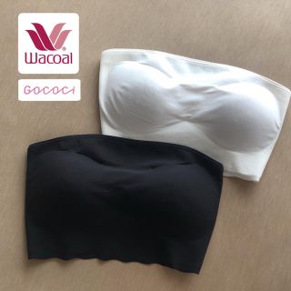 ワコール(Wacoal)のwacoal ワコール  GOCOCI ゴコチ パッド入りパンドゥストラップレス(ベアトップ/チューブトップ)