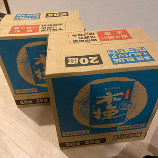 雲海酒造　木挽BLUE 1800mlパック 12本セット 2ケース(焼酎)