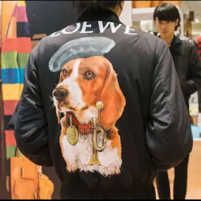 LOEWE DOG BOMBER JACKET 成田凌さん着用