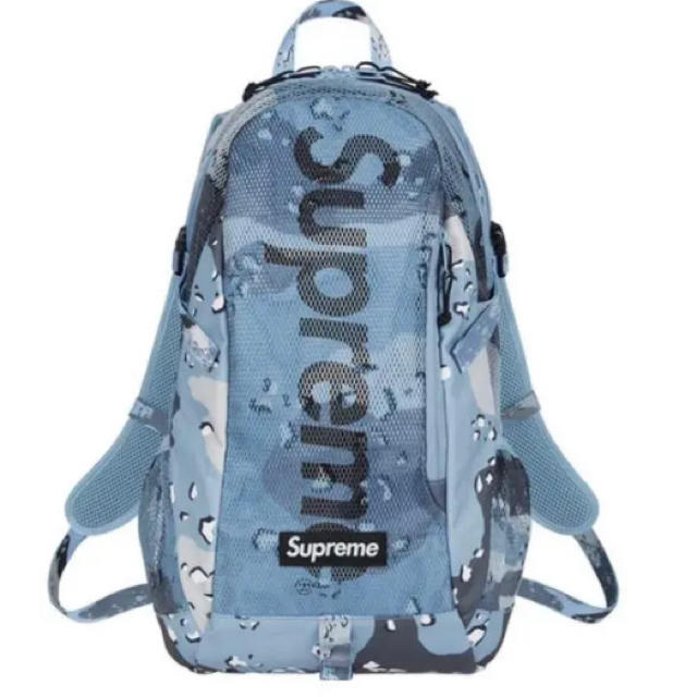 supreme 2020SS Backpack 新作　ブルー