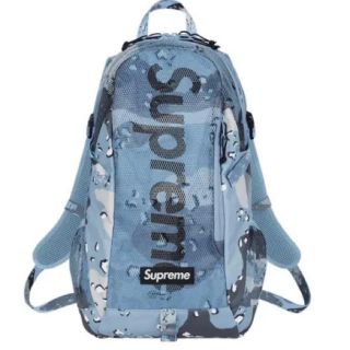 シュプリーム(Supreme)のsupreme 2020SS Backpack 新作　ブルー(バッグパック/リュック)