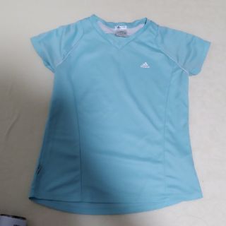 アディダス(adidas)の【8/31まで】アディダスTシャツ　レディースM (Tシャツ(半袖/袖なし))