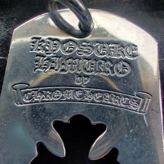 CHROME HEARTS×氷室京介 コラボドッグタグ ラージ 激レア