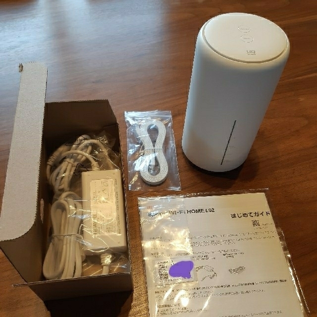 speed Wi-Fi HOME L02 UQ WiMAX ホームルーター