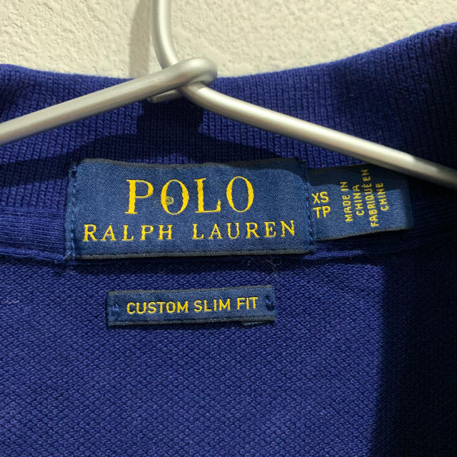 POLO RALPH LAUREN(ポロラルフローレン)のポロ　ラルフローレン  Ralph Lauren ポロシャツフラッグ　刺繍 メンズのトップス(ポロシャツ)の商品写真