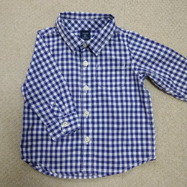 babyGAP(ベビーギャップ)のGAP　長袖シャツ キッズ/ベビー/マタニティのベビー服(~85cm)(シャツ/カットソー)の商品写真