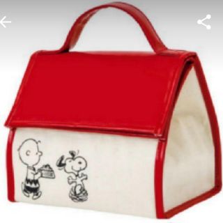 スヌーピー(SNOOPY)の雑誌付録　スヌーピーハウス　保冷バッグ(弁当用品)