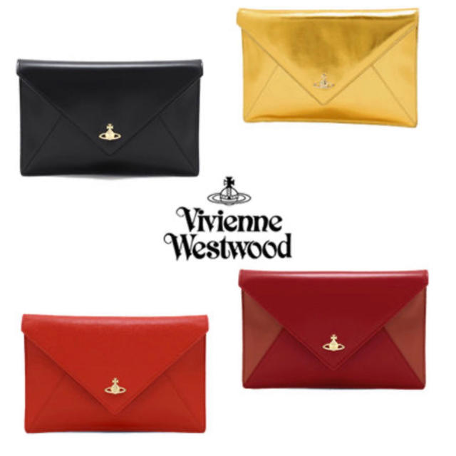 Vivienne Westwood(ヴィヴィアンウエストウッド)のヴィヴィアンウエストウッドクラッチバック黒 レディースのバッグ(クラッチバッグ)の商品写真