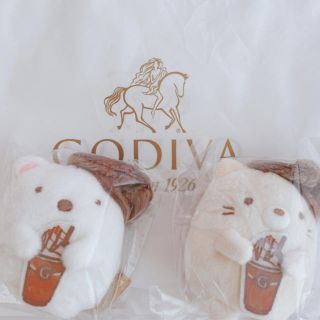 サンエックス(サンエックス)のGODIVA×すみっコぐらし  限定　てのりぬいぐるみ2体セット(ぬいぐるみ)