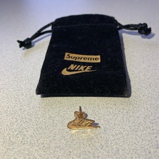 シュプリーム(Supreme)のNIKE Supreme 18AW ピアス　14K Gold earring(ピアス(片耳用))