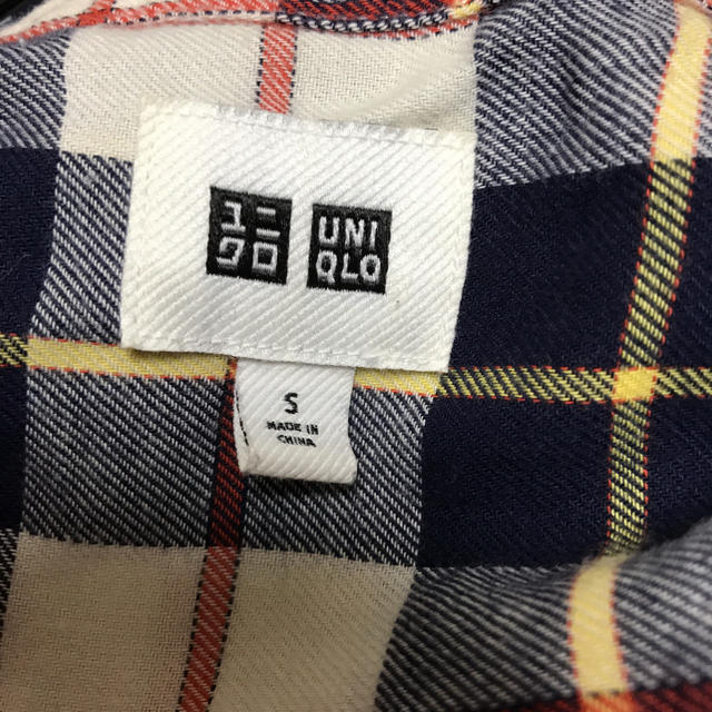 UNIQLO(ユニクロ)のユニクロ　チェックシャツワンピース レディースのワンピース(ロングワンピース/マキシワンピース)の商品写真