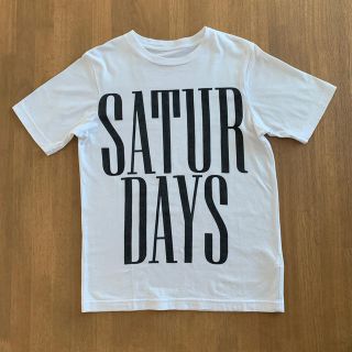 サタデーズサーフニューヨークシティー(SATURDAYS SURF NYC)のSATURDAYS SURF NYC 白 Tシャツ XS(Tシャツ/カットソー(半袖/袖なし))