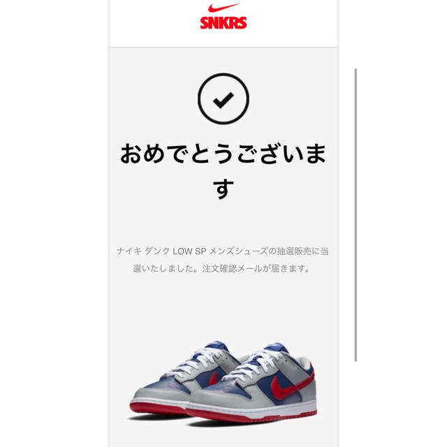 Nike dunk low samba ダンク　サンバ　ナイキ 2