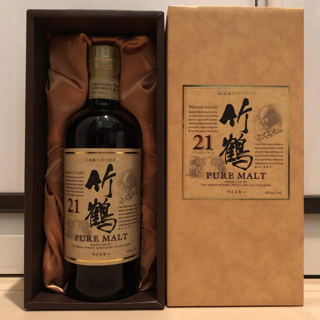 竹鶴　21年　700ml食品/飲料/酒