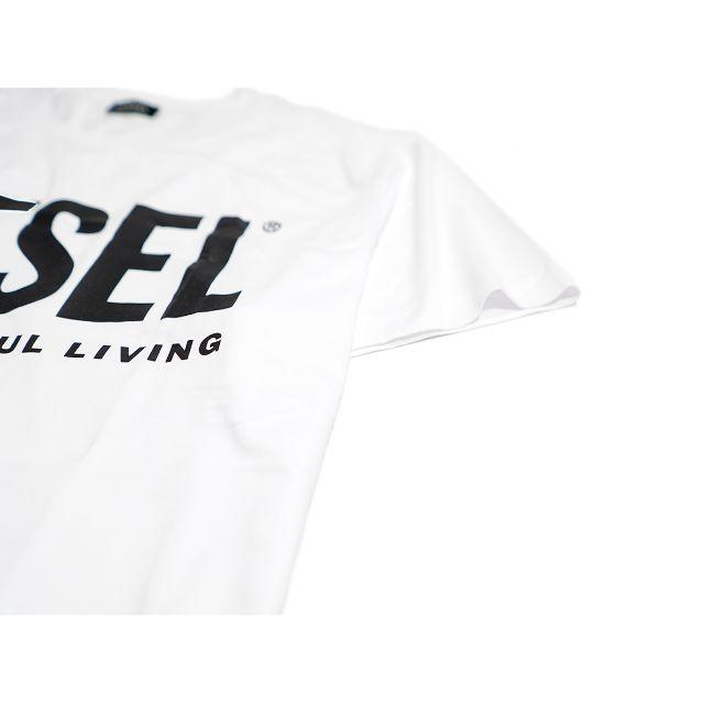 DIESEL(ディーゼル)のディーゼル ★ XS スリムフィット グラフィック ロゴ タイト Tシャツ メンズのトップス(Tシャツ/カットソー(半袖/袖なし))の商品写真