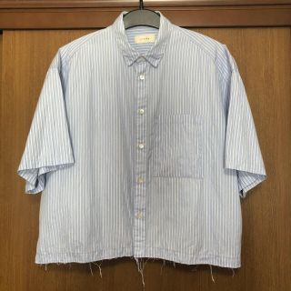 ジエダ(Jieda)の【2】JieDa 18SS HALF SLEEVE STRIPE SHIRT(シャツ)