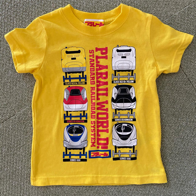 Takara Tomy(タカラトミー)の【プラレール】電車Tシャツ　110 キッズ/ベビー/マタニティのキッズ服男の子用(90cm~)(Tシャツ/カットソー)の商品写真