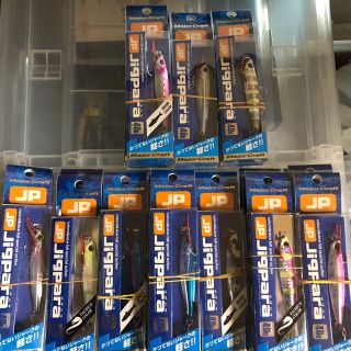 メジャークラフト(Major Craft)のジグパラ　40g 未開封　10色　10個セット(ルアー用品)