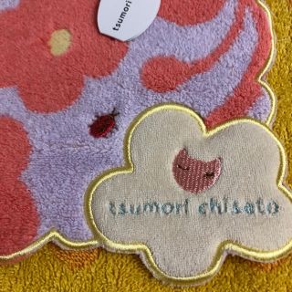 ツモリチサト(TSUMORI CHISATO)のツモリチサトタオルハンカチ お花猫p(ハンカチ)