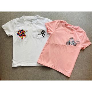 グラニフ(Design Tshirts Store graniph)の【グラニフ 】キッズTシャツ 110サイズ 2枚セット 着浅(Tシャツ/カットソー)