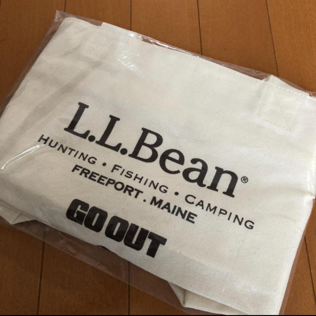 L.L.Bean(エルエルビーン)のマウントレーニア×L.L.Bean オリジナルトートバッグ (非売品) レディースのバッグ(トートバッグ)の商品写真