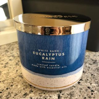 バスアンドボディーワークス(Bath & Body Works)のバスアンドボディワークス  キャンドル　ユーカリレイン(キャンドル)