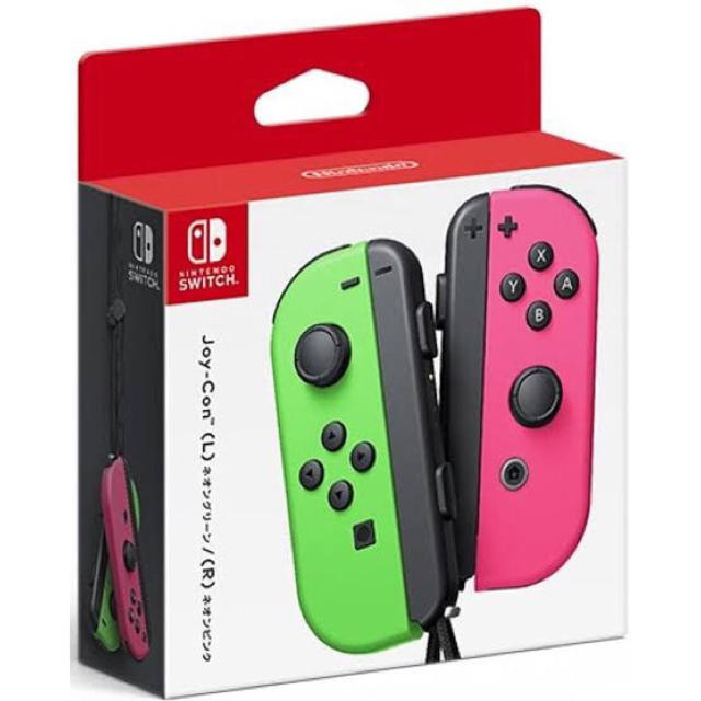 エンタメ/ホビー新品 Joy-Con (L) ネオングリーン/ (R) ネオンピンク 即購入可